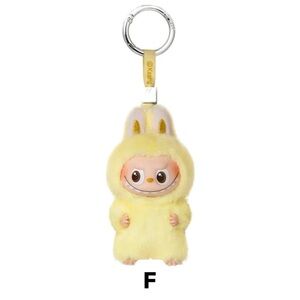 [NEW] POP MART Mini Labubu Pin for Love Vinyl Plush Pendant Blind Box (F Yellow)